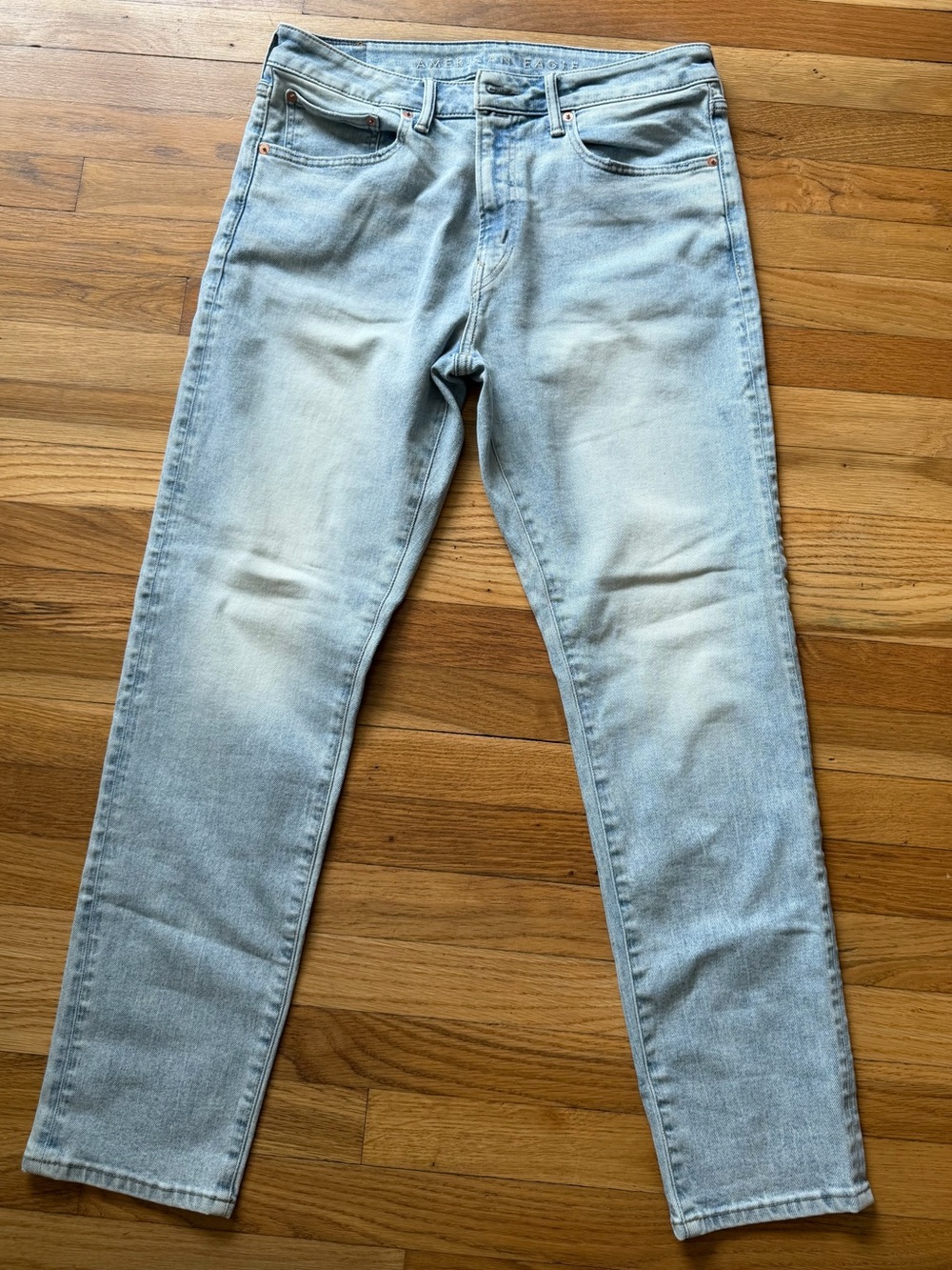 American Eagle Outfitters Light Blue Athletic Fit Jeans